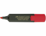 Zvýrazňovač Faber-Castell Red