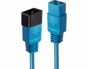 Lindy Lindy IEC-Netzverlängerung C19 auf C20 blau 3m externí hromadný napájecí kabel
