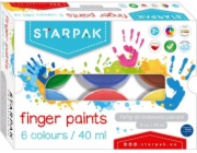 Barvy na prsty Starpak 6 BAREV 40ML STARPAK 448008