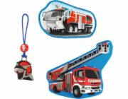 Sada náhradních prvků Magic Mags Fire Engine krok za krokem pro batohy Space/Grade/Cloud/Kid/2v1 Plus