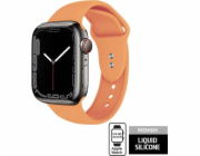 Kapalný řemínek Crong Crong pro Apple Watch 42/44/45 mm oranžový