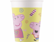 PROCOS Peppa Pig papírové kelímky 200 ml jedna velikost