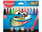 Maped Colorpeps maxi trojúhelníkové značky 12 barev (205572)