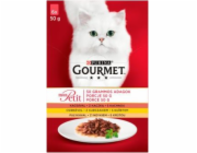 GOURMET Mon Petit Poultry Mix - wet cat