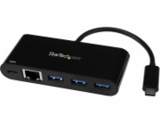 StarTech USB HUB 1x RJ-45 + 3x USB-A 3.0 (US1GC303APD)