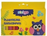 Strigo Plastelína 12 barev