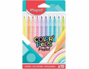 Mapované fixy Colopeps Pastel 10 barev