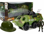 Figurka LEANToys Army Set Vojenské vozidlo Camo a figurka vojáka