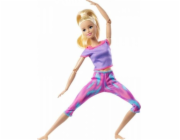 Květinově růžový outfit pro panenku Barbie Mattel Made to Move