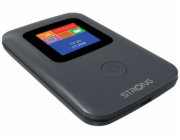 STRONG 4G MIFI 150/ Wi-Fi standard 802.11 b/g/n/ 150 Mbit/s/ 2,4GHz/ 1x SIM slot/ 1x USB/ 1x micro SD slot/ display/ čer