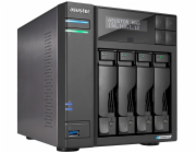 OPRAVENÉ - Asustor NAS AS6704T / 4x 2,5"/3,5" SATA III/ Celeron N5105 2.0 GHz/ 4GB/ 2x 2.5GbE/ 4x M.2/ PCIe / 2x USB 3.2...