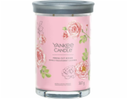 Svíčka ve skleněném válci Yankee Candle, Čerstvě nařezané růže, 567 g