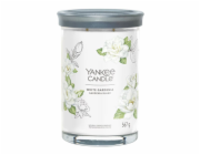 Svíčka ve skleněném válci Yankee Candle, Bílá gardénie, 567 g