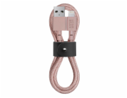 Native Union Belt Cable USB-A to Lightning 1,2m Rose