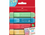 Faber-Castell Pastelový zvýrazňovač 4 barvy FABER CASTELL