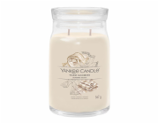 Svíčka ve skleněné dóze Yankee Candle, Hřejivý kašmír, 567 g