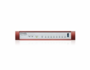 Zyxel USG FLEX 100HP Series, 8 Gigabit user-definable ports, 1*USB with 1 YR Gold Security Pack