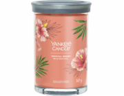 Svíčka ve skleněném válci Yankee Candle, Tropický vánek, 567 g