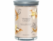 Svíčka ve skleněném válci Yankee Candle, Vanilkové creme brulee, 567 g