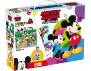 Lisciani Puzzle v kufru 60 Mickey