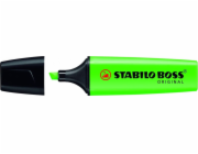 Stabilo Highlighter, textmarker Boss 70 zelený (54K001D)