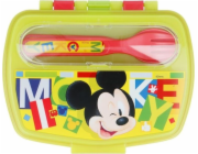 Mickey Mouse - Lunchbox se sadou příborů univerzální