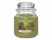 Svíčka ve skleněné dóze Yankee Candle, Podzimní procházka v přírodě, 410 g