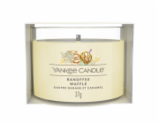 Votivní svíčka Yankee Candle, Vafle s banány a karamelem, 37 g