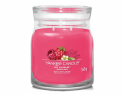 Svíčka ve skleněné dóze Yankee Candle, Červená malina, 368 g