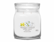 Svíčka ve skleněné dóze Yankee Candle, Půlnoční jasmín, 368 g