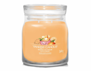 Svíčka ve skleněné dóze Yankee Candle, Mangová zmrzlina, 368 g