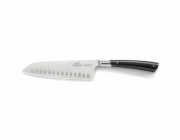 Kuchyňský nůž Lion Sabatier, 807880 Edonist Jais, Santoku nůž, čepel 18 cm z nerezové oceli, ABS rukojeť, plně kovaný