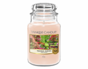 Svíčka ve skleněné dóze Yankee Candle, Tichá zahrada, 623 g