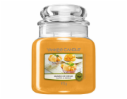 Svíčka ve skleněné dóze Yankee Candle, Mangová zmrzlina, 410 g