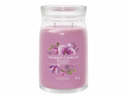 Svíčka ve skleněné dóze Yankee Candle, Divoká orchidej, 567 g