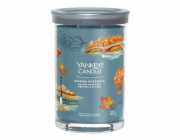 Svíčka ve skleněném válci Yankee Candle, Večerní procházka u řeky, 567 g