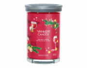 Svíčka ve skleněném válci Yankee Candle, Vánoční veselí, 567 g