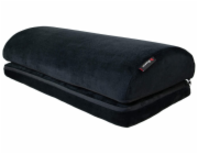 AROZZI Foot Rest Soft Fabric Velvet Black/ ergonomický polštář pod nohy/ sametově černý