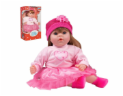 Polsky mluvící a zpívající dětská panenka PlayTo Tina 46 cm