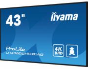 43" iiyama LH4360UHS-B1AG: VA,4K UHD,And.11,24/7