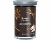 Svíčka ve skleněném válci Yankee Candle, Espresso s vanilkovým luskem, 567 g