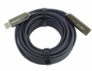 PREMIUMCORD Kabel USB3.0 + 2.0 prodlužovací optický AOC kabel A/Male - A/Female 10m