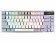 ASUS klávesnice ROG AZOTH Moonlight White, mechanická, Bluetooth, US, bílá