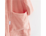 Dětský froté župan New Baby Comfortably pink Vel.104/110