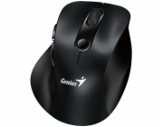 GENIUS Ergo 9000S Black/ duální Bluetooth + 2,4GHz/ 2400 dpi/ bezdrátová/ tichá/ černá