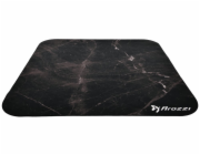 AROZZI Zona Quattro Black Marble/ ochranná podložka na podlahu/ 116 x 116 cm/ design černý mramor