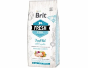 Granule pro psy Brit Fresh Fish Adult, 12 kg