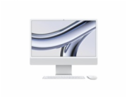 Apple iMac 24" M3 CZ Stříbrný (MQRK3CZ/A)