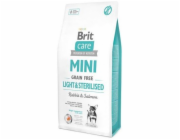 Brit Care Mini Light & Sterilised Grain Free 7 kg