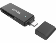 Unitek Reader Unitek čtečka SD a microSD karet USB-C